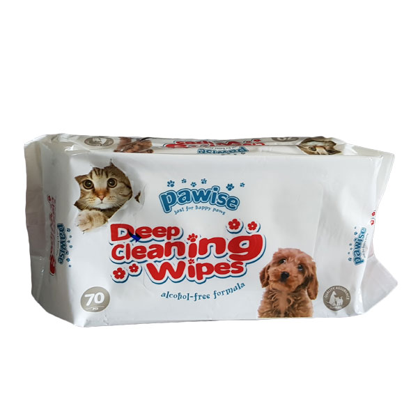[679-7561] Pawise Hijyenik Kedi ve Köpek Temizleme Islak Mendili