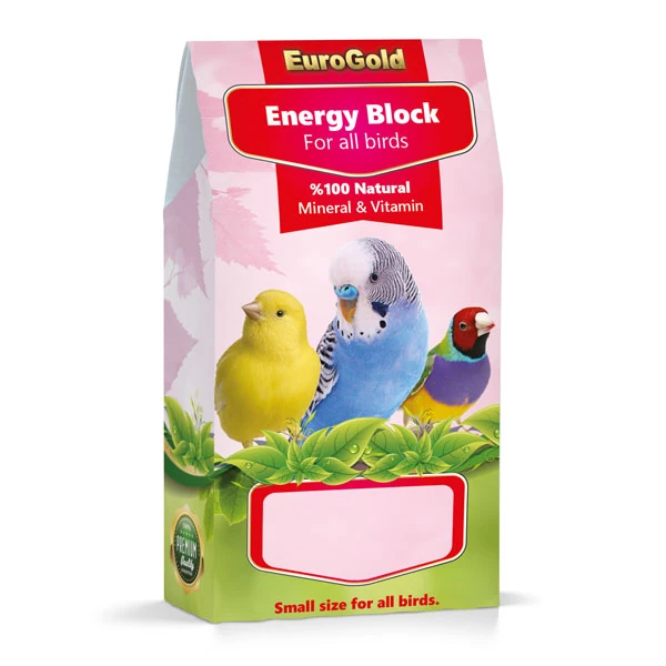 [451-3053] Euro Gold Enerji Blok Tekli Kuş Gaga Taşı (Small)