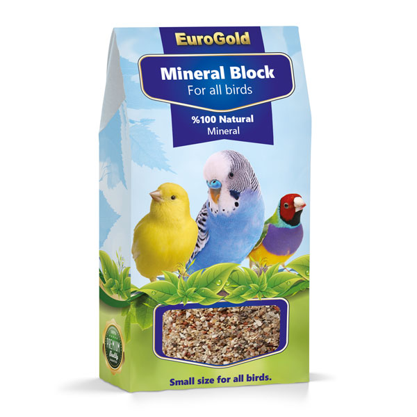 [451-3052] Euro Gold Mineral Blok Tekli Gaga Taşı