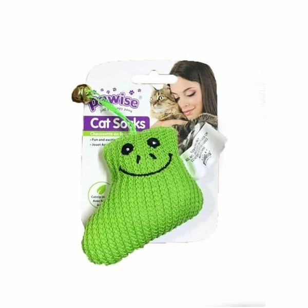 [679-28144] Pawise Cat Socks Peluş Kedi Oyuncağı