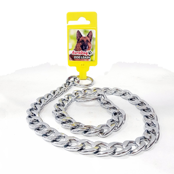 [677-SL202A-4] Euro Dog Köpek Zincir Boğma Tasma