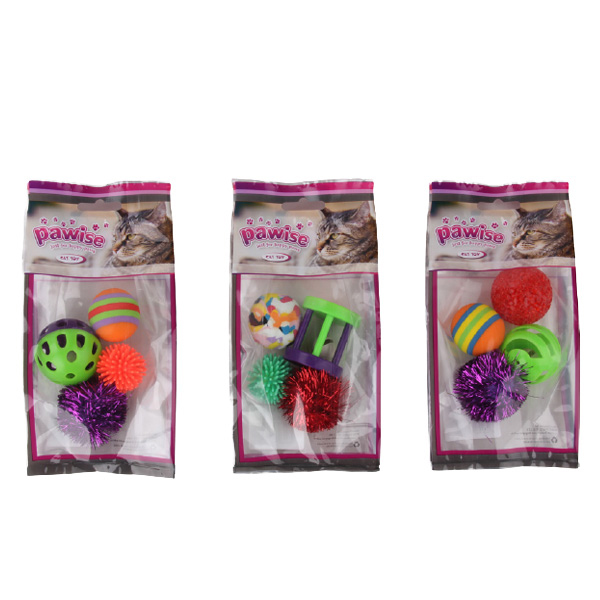 [679-28205] Pawise Fareli Peluş Kedi Oyuncağı