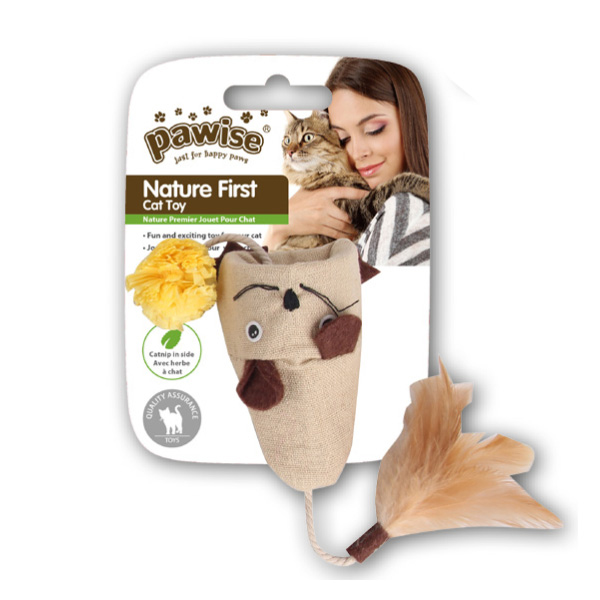 [679-28232] Pawise Keten Fare Kedi Oyuncağı