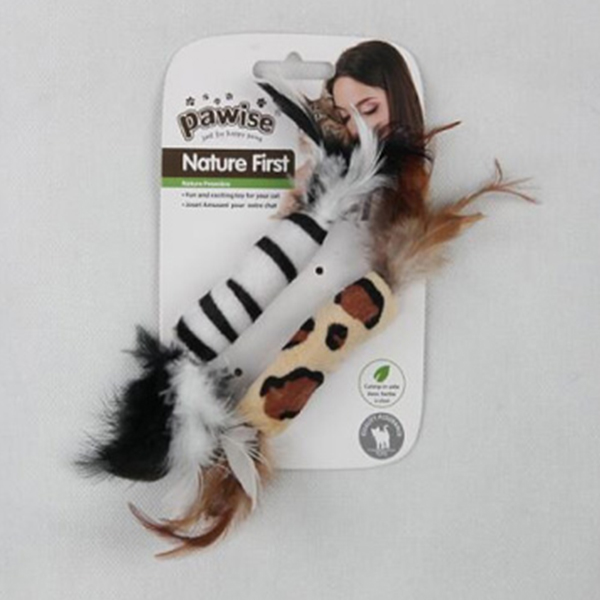 [679-28287] Pawise Leopar Catnip Oyuncak Şeker Kedi Oyuncağı