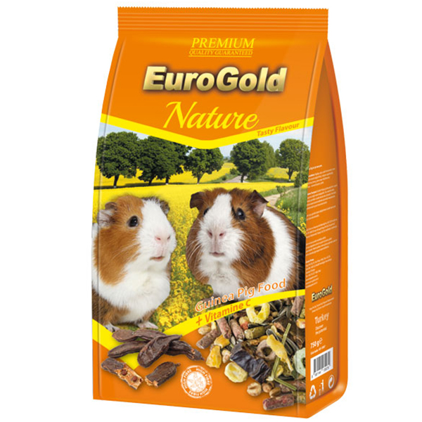 [451-3007] Euro Gold Guinea Pig Kemirgen Yemi