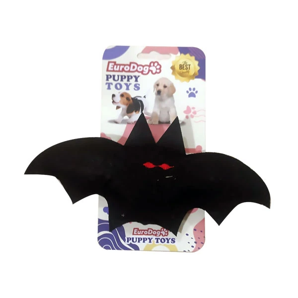 [454-NPD024] Euro Dog Puppy Toys Peluş Yarasa Yavru Köpek Oyuncağı