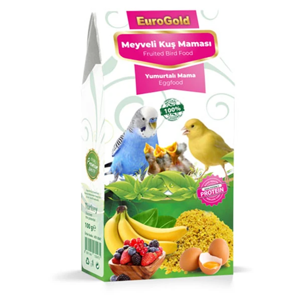 [451-3047] Euro Gold Yumurtalı Meyveli Kuş Maması