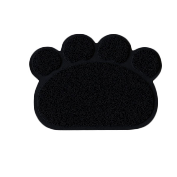 [677-K004-S] Eurocat Kedi Tuvalet Paspası (Siyah)