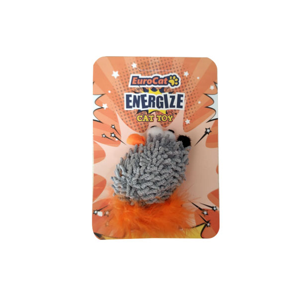 [454-T9156] Euro Cat Ponpon Koyun Kedi Oyuncağı
