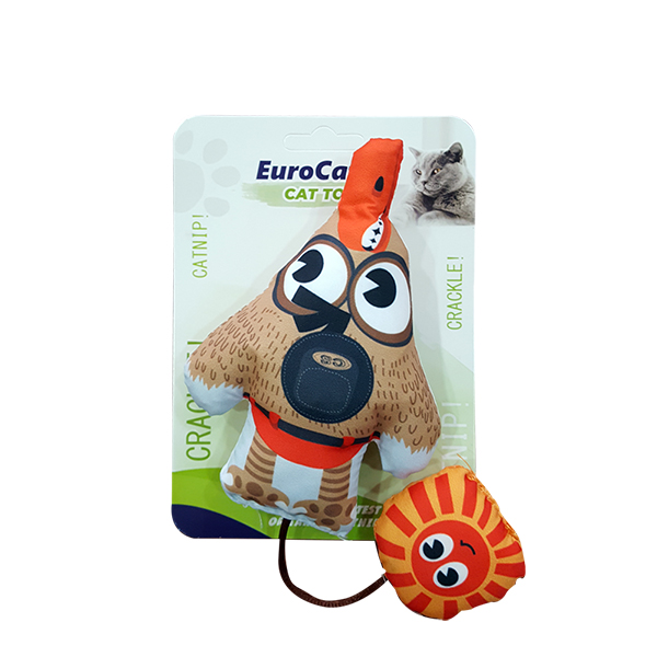 [454-T9121] Eurocat Köpek ve Güneş Kedi Oyuncağı