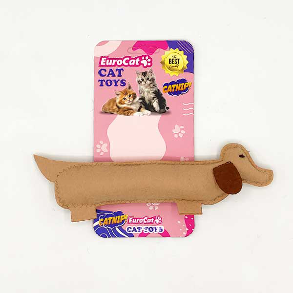 [454-NPC012] Euro Cat Toys Peluş Köpek Kedi Oyuncağı