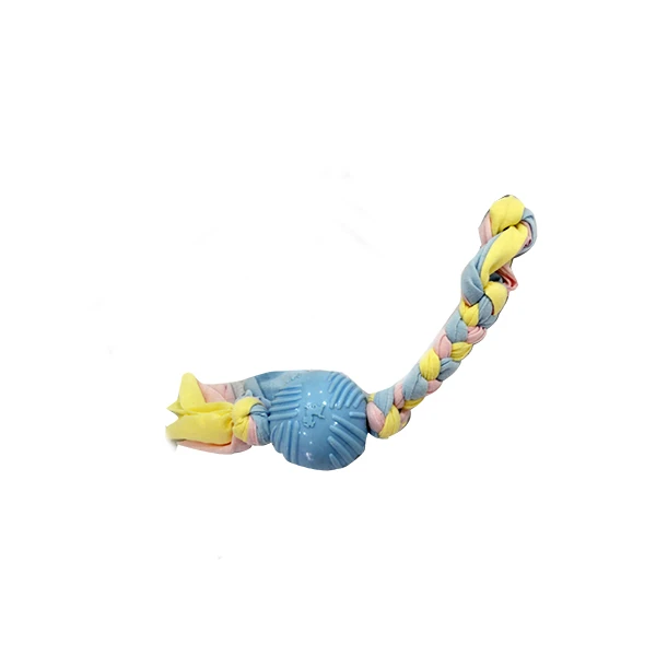 [454-EE046-02] Euro Dog Top Diş Kaşıma Köpek Oyuncağı (Mavi)