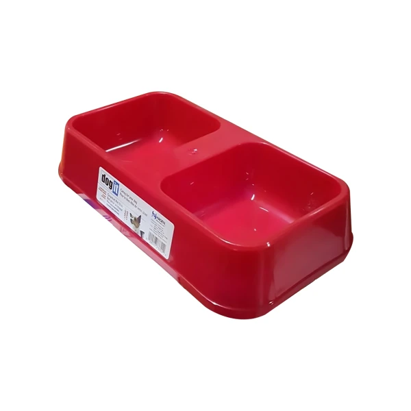 [700-73355] Hagen Dogit Plastik İkili Köpek Mama Kabı Diner