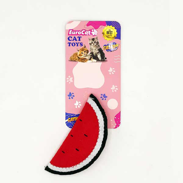 [454-NPC019] Euro Cat Toys Peluş Karpuz Kedi Oyuncağı