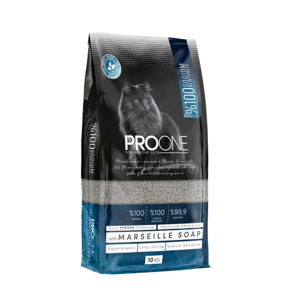 [03-03-ONE-KUM] ProOne Hypoallergenic Sodyum Bentonit Kedi Kumu (1 Adet)