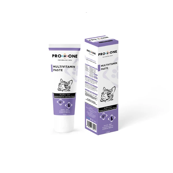 [07-02-ONE] ProOne Multivitamin Paste 12 Vitaminli Kedi Macunu