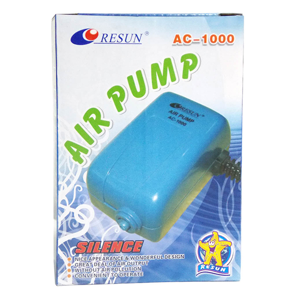[100-AC1000] Resun Ac-1000 Akvaryum Hava Motoru Tek Çıkışlı