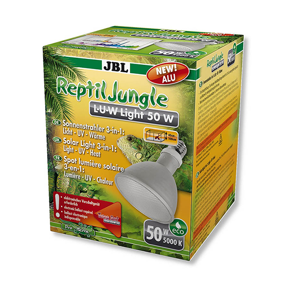 [111-61895ASD] Jbl Reptil Jungle L-U-W Light Alu Sürüngen Işığı (50W)