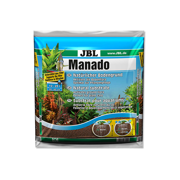 [111-67037] Jbl Manado Dark Bitkili Akvaryum Kumu (10 Lt)