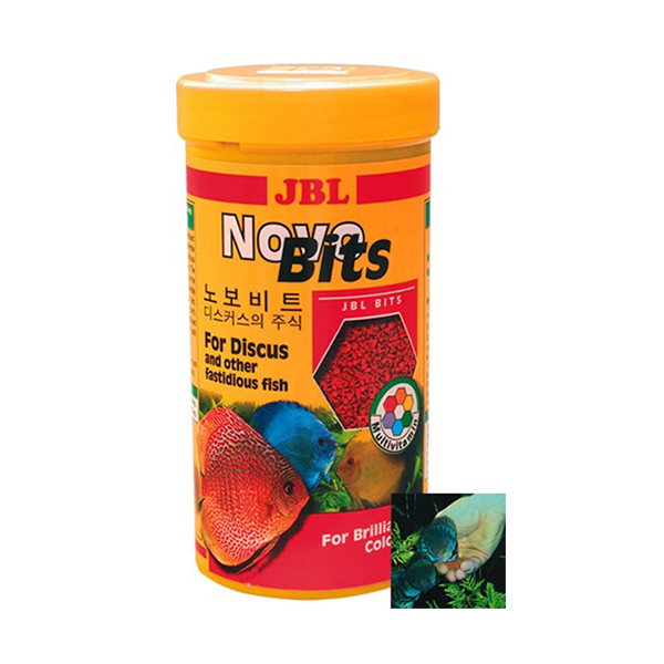 [112-30314ASD] Jbl Novo Bits Granül Discus Balık Yemi 4 (110 Gr, 250 Ml)