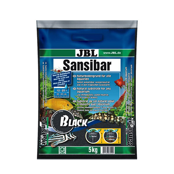 [111-67050] Jbl Sansibar Black Siyah Akvaryum Terrarium Kumu (5 Kg)