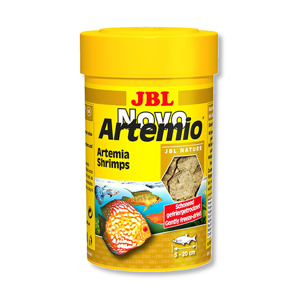 [112-30263] Jbl Novo Artemio Kurutulmuş Küp Balık Yemi