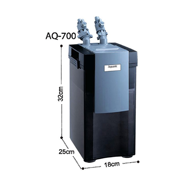 [200-AQ700] Aquanic Aq 700 Akvaryum Dış Filtresi