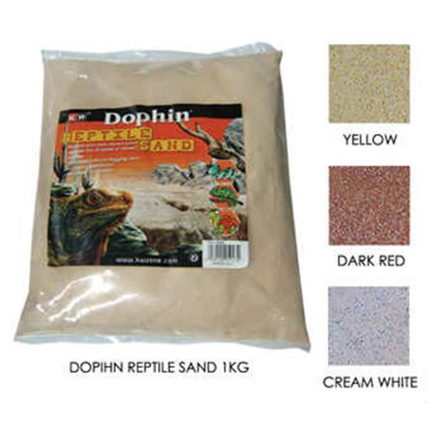 [200-05925ASD] Dophin Sürüngenler İçin Kum (Beyaz)