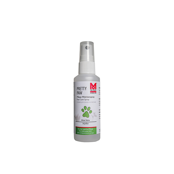 [141-29997730] Moser Pretty Paw Kedi ve Köpekler için Pati Bakım Spreyi