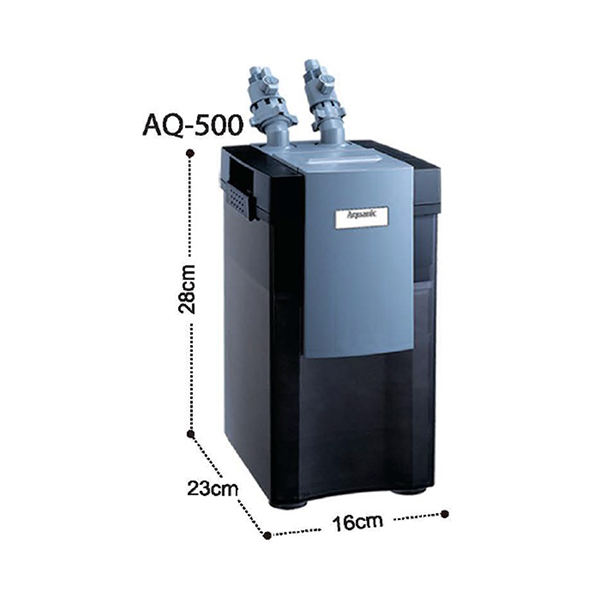 [200-AQ500] Aquanic Aq 500 Akvaryum Dış Filtresi