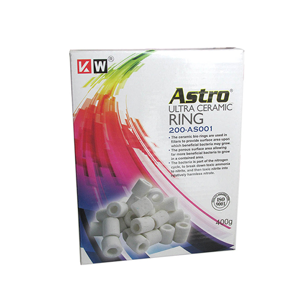 [200-AS001] Kw Zone Astro Seramik Halka Bakteri Tutucu Filtre Malzemesi