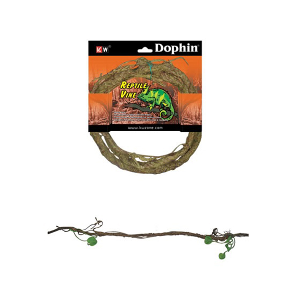 [200-05466ASD] Dophin Sürüngenler İçin Dal Şeklinde Aksesuar