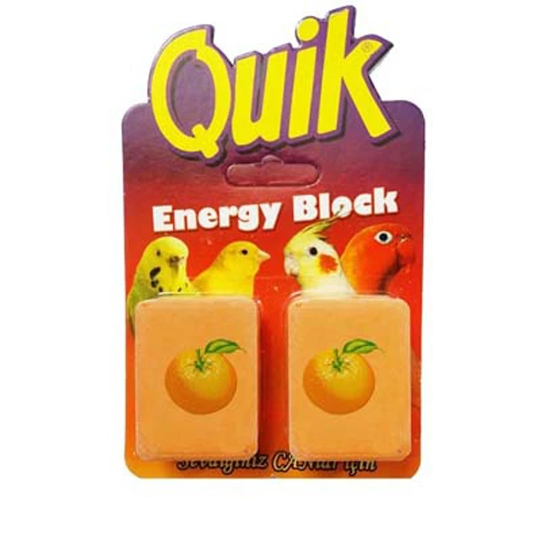 [QUIK-052] Quik Kuşlar için İyotlu Gaga Taşı Portakallı