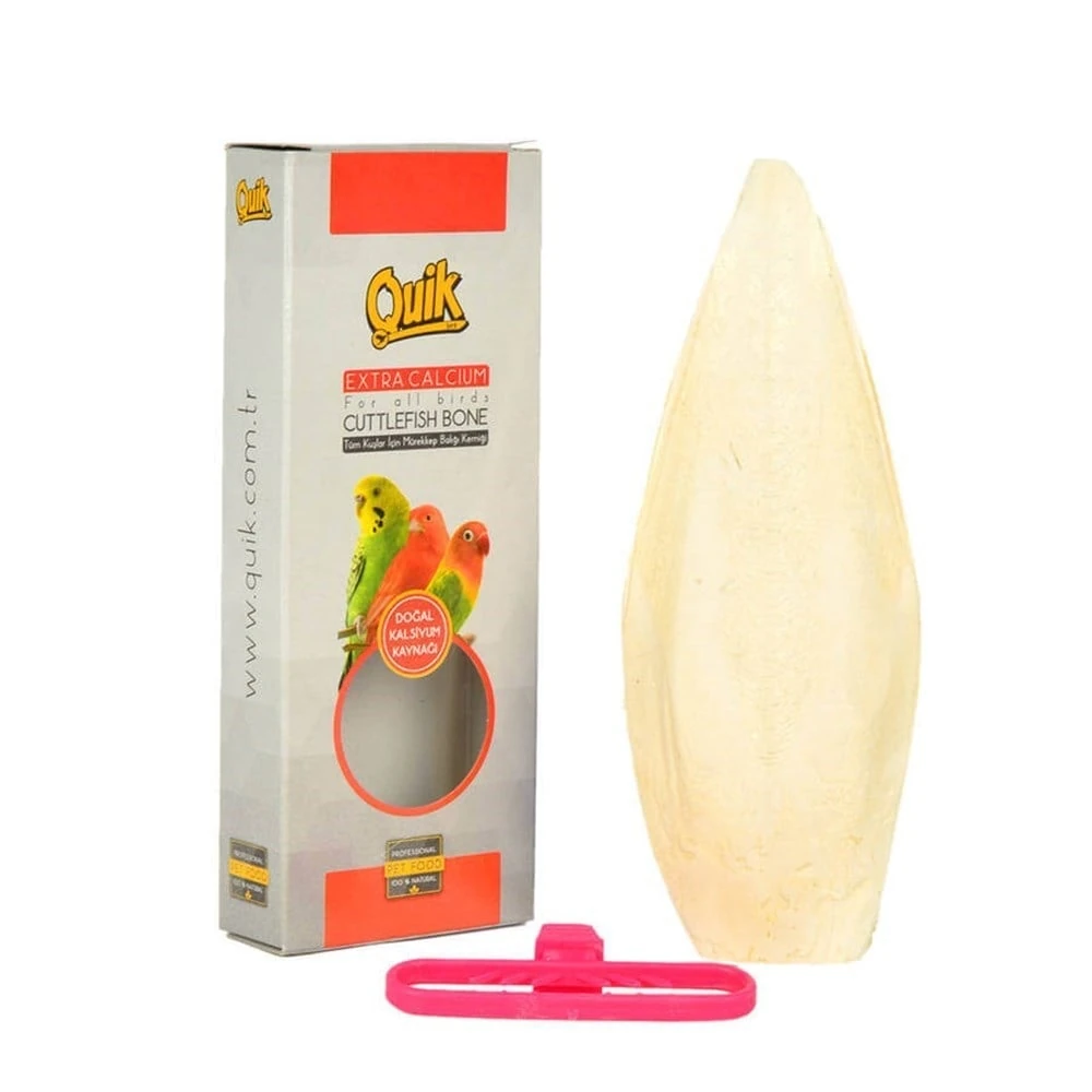 [QUIK-054] Quik Kuşlar için Mürekkep Balığı Gaga Taşı 2 Adet