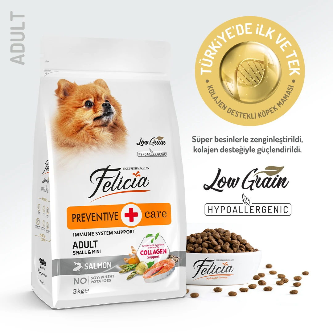 Felicia Somonlu Küçük Irk Yetişkin Köpek Maması