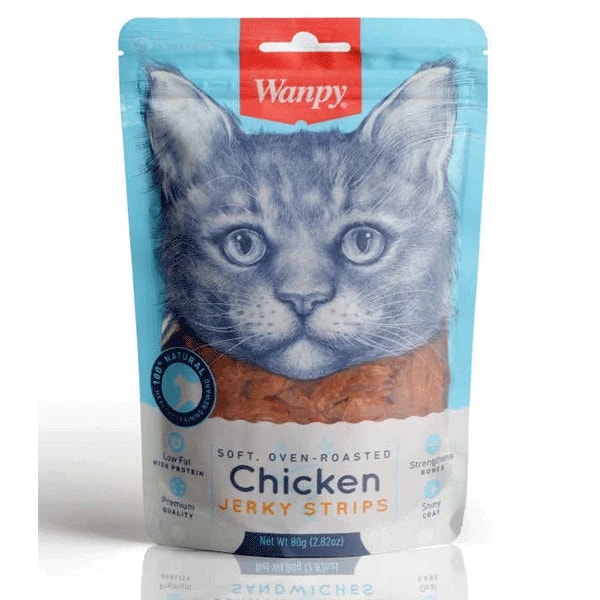 [PIWP-008] Wanpy Oven Roasted Tavuklu Yumuşak Taneli Kedi Ödül Maması (1 Adet)