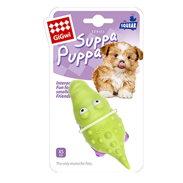 [PIGW-332] Gigwi Suppa Puppa Timsah Diş Kaşıma Köpek Oyuncağı