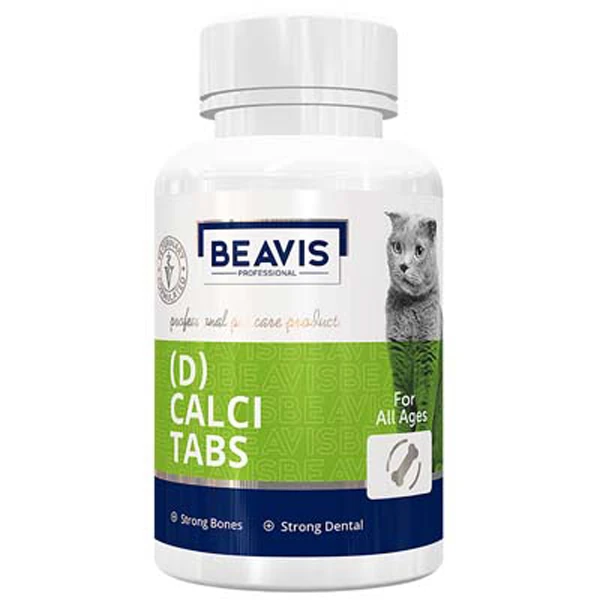 [BVS-011] Beavis D3 Kalsiyum Destekli Kedi Vitamin Tableti