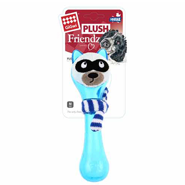 [PIGW-068] Gigwi Plush Friendz Suda Yüzen Sesli Köpek Oyuncağı (Mavi)
