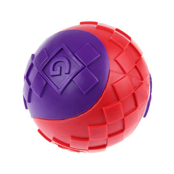 [PIGW-132] Gigwi Ball Sesli Sert Top Köpek Oyuncağı 2 Adet (1 Adet, Small)