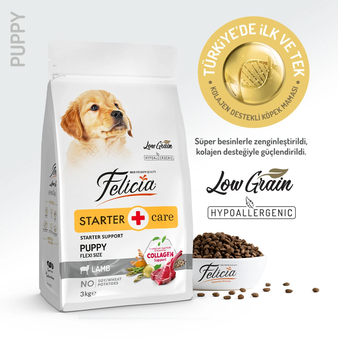 Felicia Etli Küçük Irk Yavru Köpek Maması