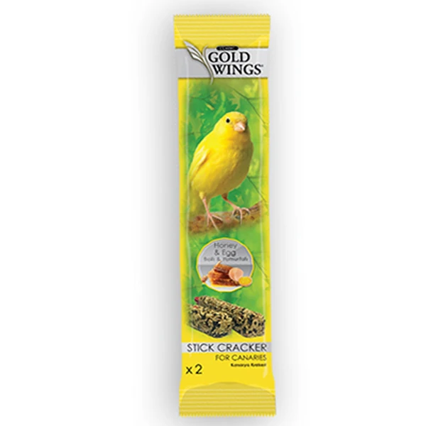 [GWC-038] Gold Wings Ballı ve Yumurtalı Kanarya Kuşu Krakeri