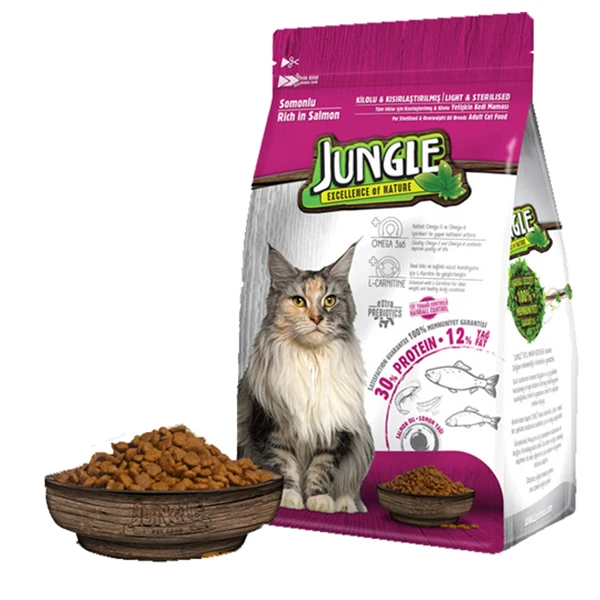 [JNGP-012] Jungle Somonlu Yetişkin Kısırlaştırılmış Kedi Maması