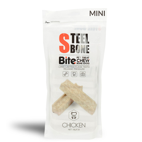[PIST-010] Steel Bone Tavuklu Köpek Ödül Kemigi