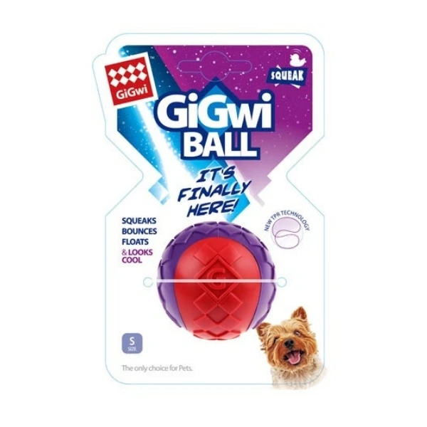 Gigwi Ball Sert Top Kauçuk Köpek Oyuncağı