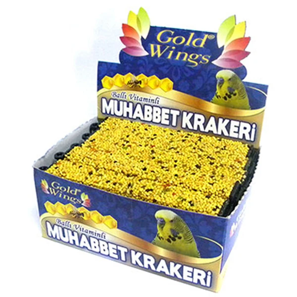 [GW-006] Gold Wings Muhabbet Kuşu Tava Krakeri