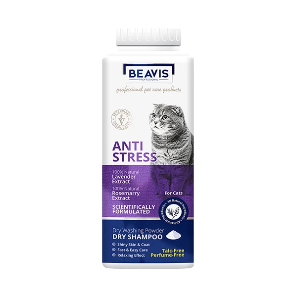 [BVS-025] Beavis Anti-Stress Lavanta ve Biberiye Özlü Toz Kedi Şampuanı