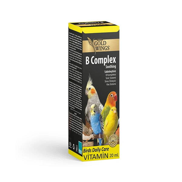 [GWPK-002] Gold Wings Premium B Complex Kuşlar için Stres Önleyici Sıvı Vitamin