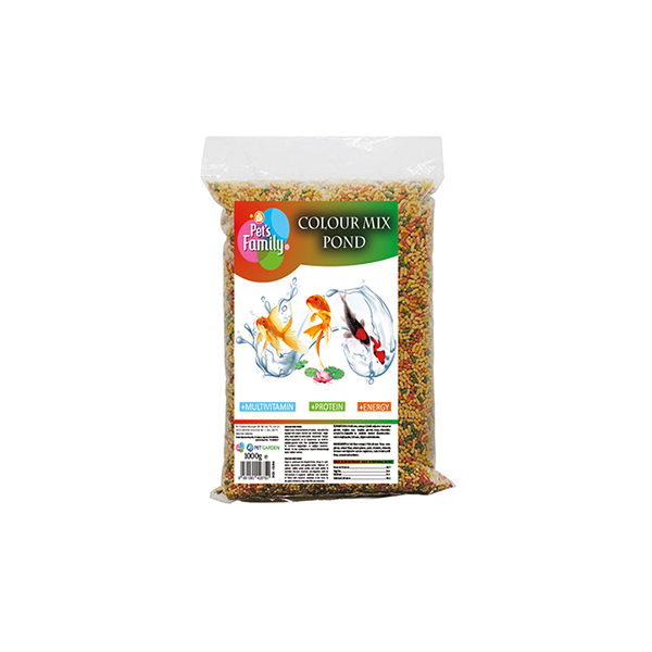 [302-0184] Pets Family Pond Colour Mix Balık Yemi