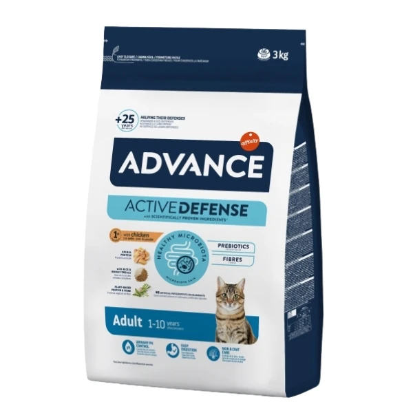 [223-573311] Advance Yüksek Proteinli Tavuklu Yetişkin Kedi Maması (3 Kg)